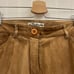 Vintage Bushwacker Tan Suede Leather Pants Sz 4