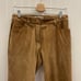 Vintage Bushwacker Tan Suede Leather Pants Sz 4