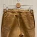 Vintage Bushwacker Tan Suede Leather Pants Sz 4