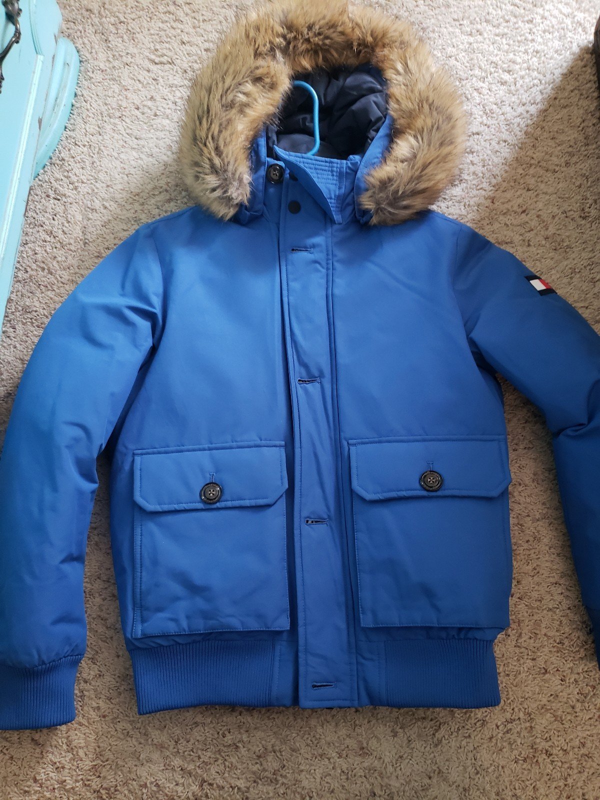 Tommy Hilfiger hooded down bomber