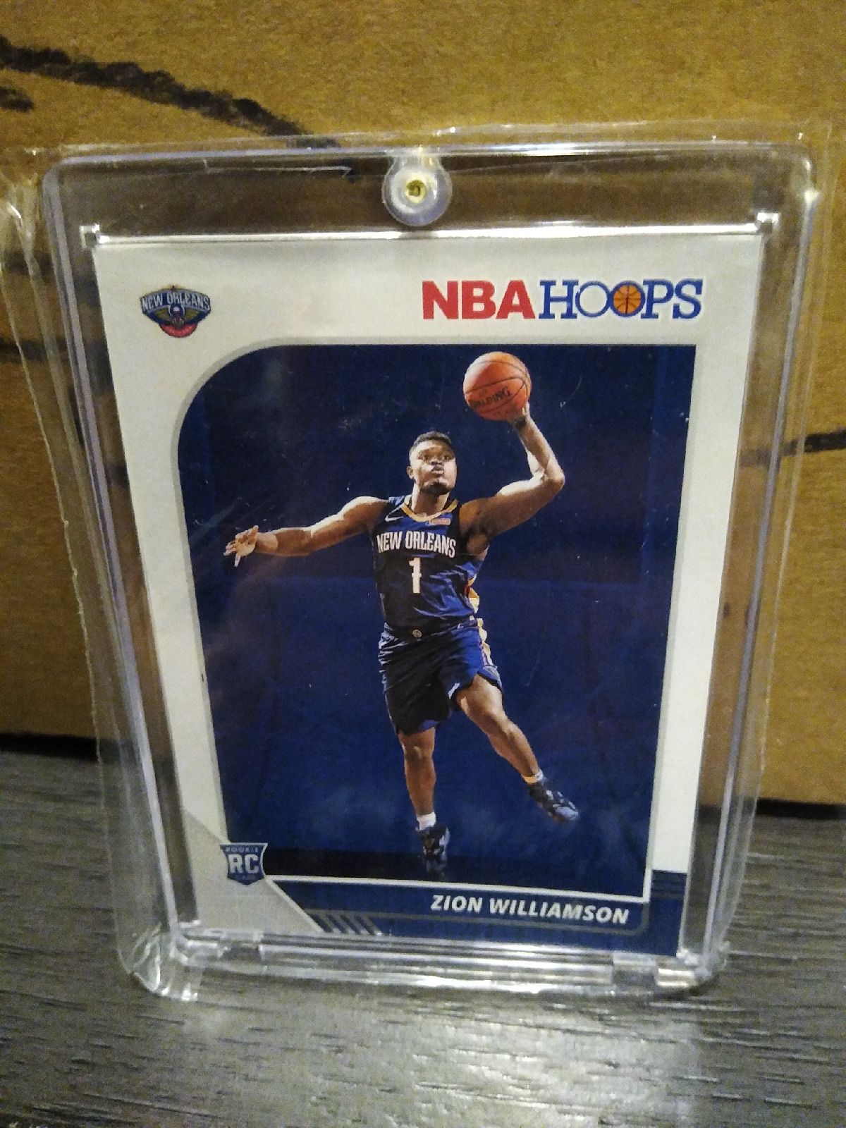 Zion Williamson NBA Hoops RC Rookie