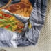 Jack Hollywood Hawiian Button Up Shirt Hibiscus Flower Palm Trees M