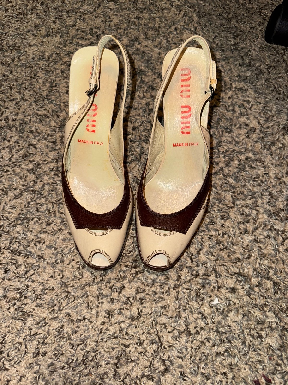 Vintage miu miu heels