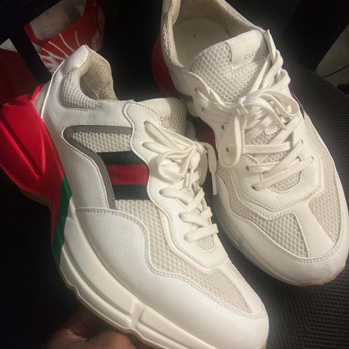 Gucci high top fashion sneakers for men