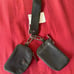 Lululemon Dual Pouch Wristlet wallet key chain and card holder black Brand new