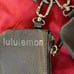 Lululemon Dual Pouch Wristlet wallet key chain and card holder black Brand new