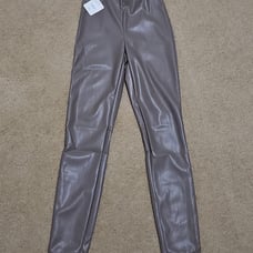 Fabketics Faux Leather Leggings NWT