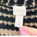 Chico's Knit Sleeveless Duster Cardigan sz 12 Longline Striped Farren