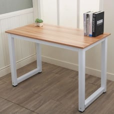 Ktaxon Wood Computer Desk PC Laptop Study Table Workstation, Beige