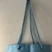 Vintage DOLCE GABBANA light blue Clear Tote Shoulder Bag Beach Pool