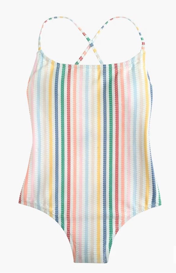NWT J Crew Women’s Lace Up Swimsuit One Piece Size 10