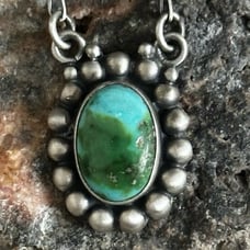 Sonoran Gold Turquoise Sterling Silver 18 inch necklace
