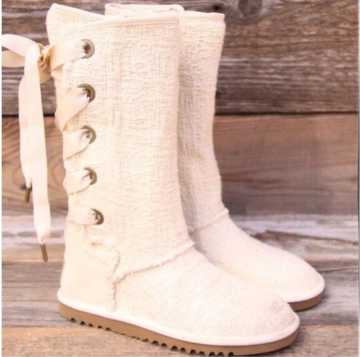 UGG® Heirloom Lace Up Boots