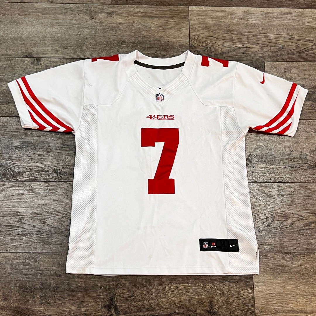 Nike On Field White San Francisco 49ers Jersey COLIN KAEPERNICK - Men's Medium