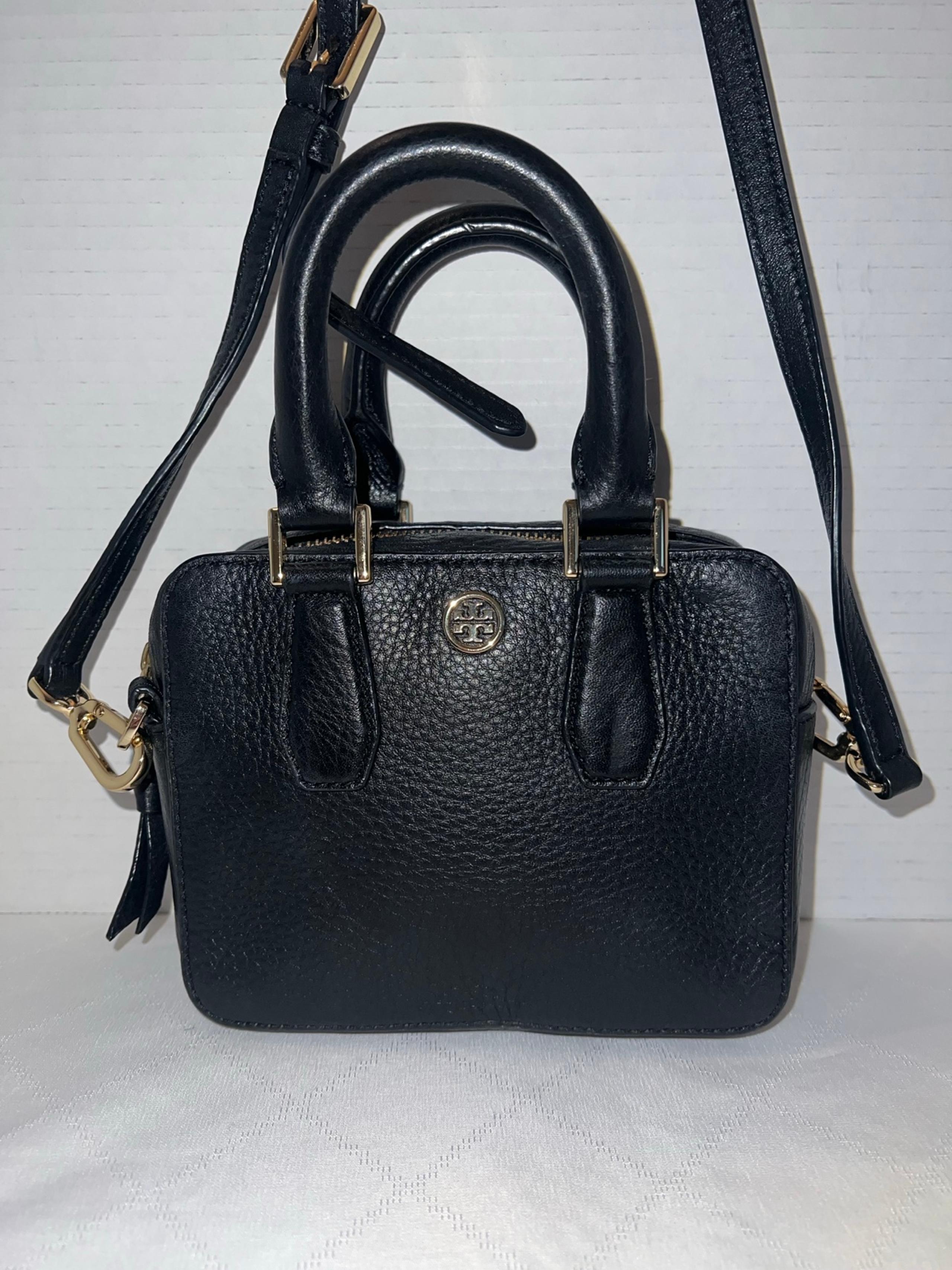 Tory Burch Landon Shranken Boxy Satchel/Crossbody