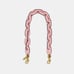 Coach Leather Covered Short Chain Strap