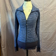 Lululemon Nice Asana Jacket Wee Are From Space Cadet Blue