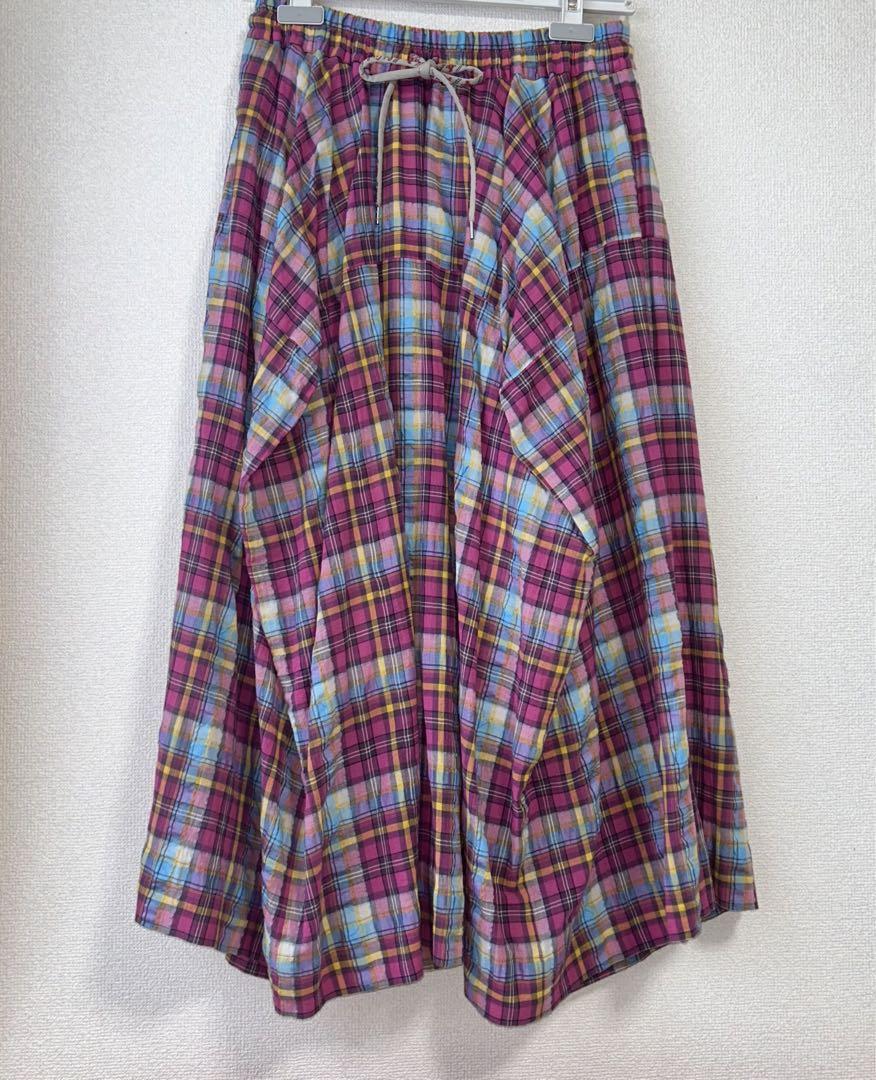Vivienne Westwood checkered skirt.