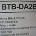 Price Pfister Deckard 24 towel bar - Matte Black