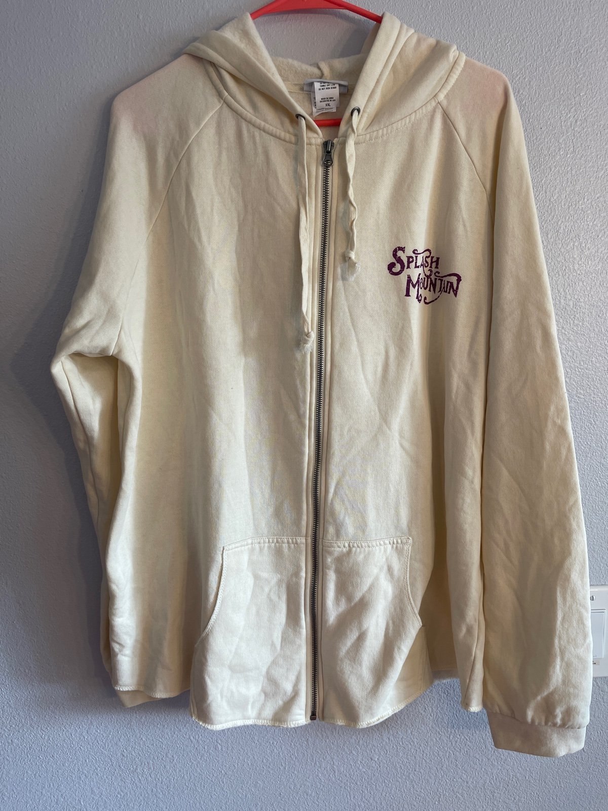 Splash Mountain Zip Up Hoodie