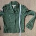Abercrombie & Fitch Army Green Utility Jacket Patch Pockets Arm Patches Sz M