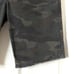 Sundry Classic Camo Mid Rise Frayed Hem Denim Bermuda Shorts Hunter Green 26