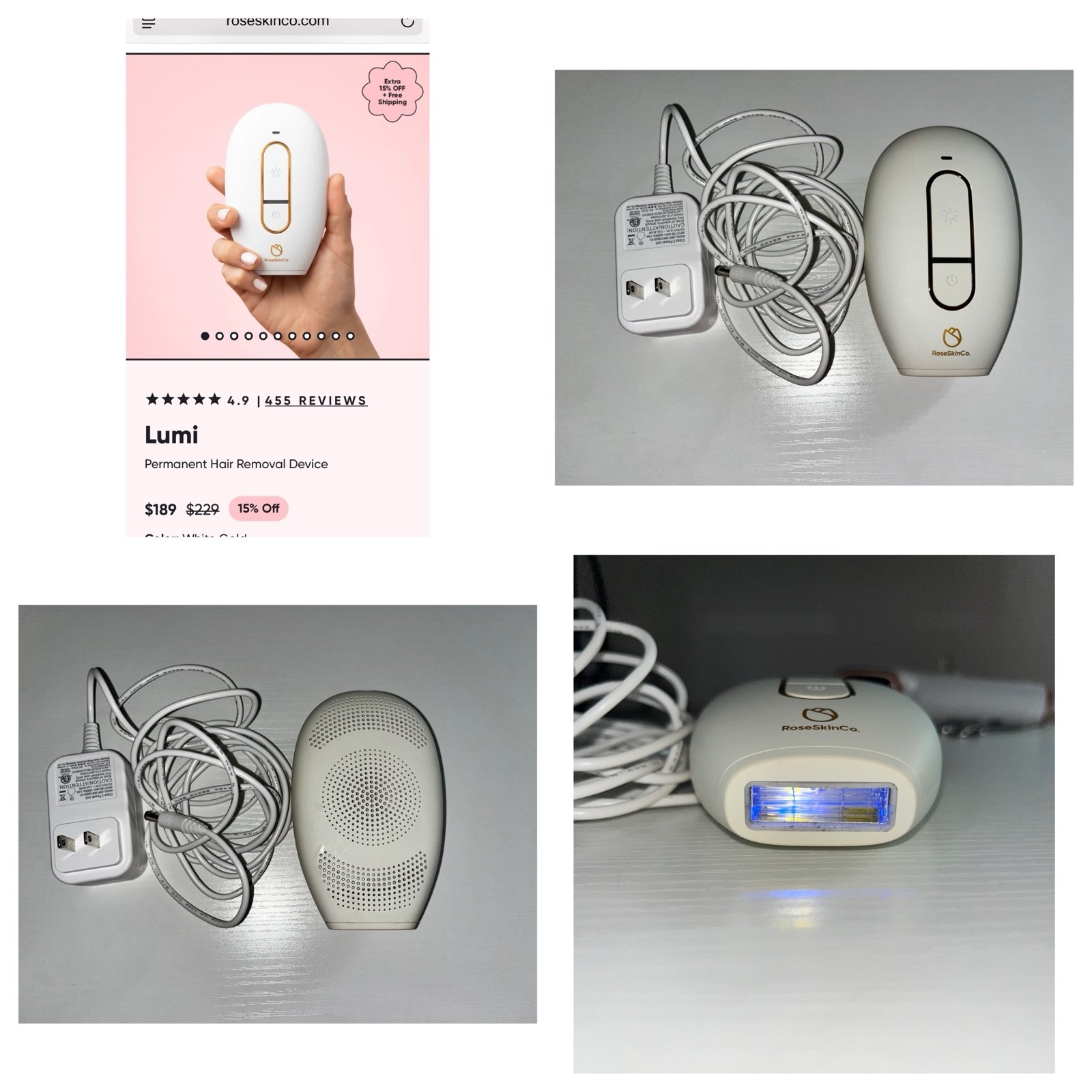 Laser Hair Removal Device