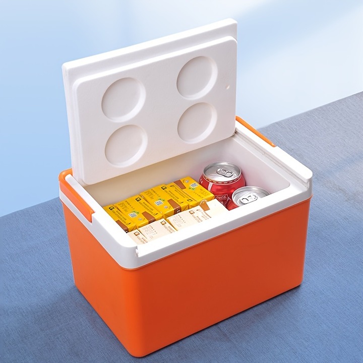 1pc, 5L/176OZ, Thermal Insulated Box - Portable Mini Car Refrigerator Freezer