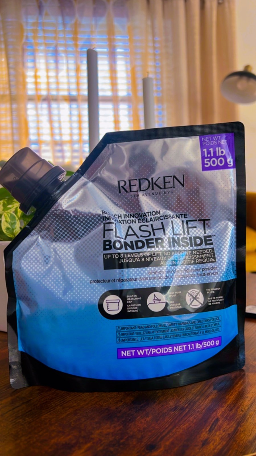 Redken flash lift bonder inside bleach innovation 1.1lb