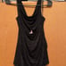 Glittery shimmer halter top 1X