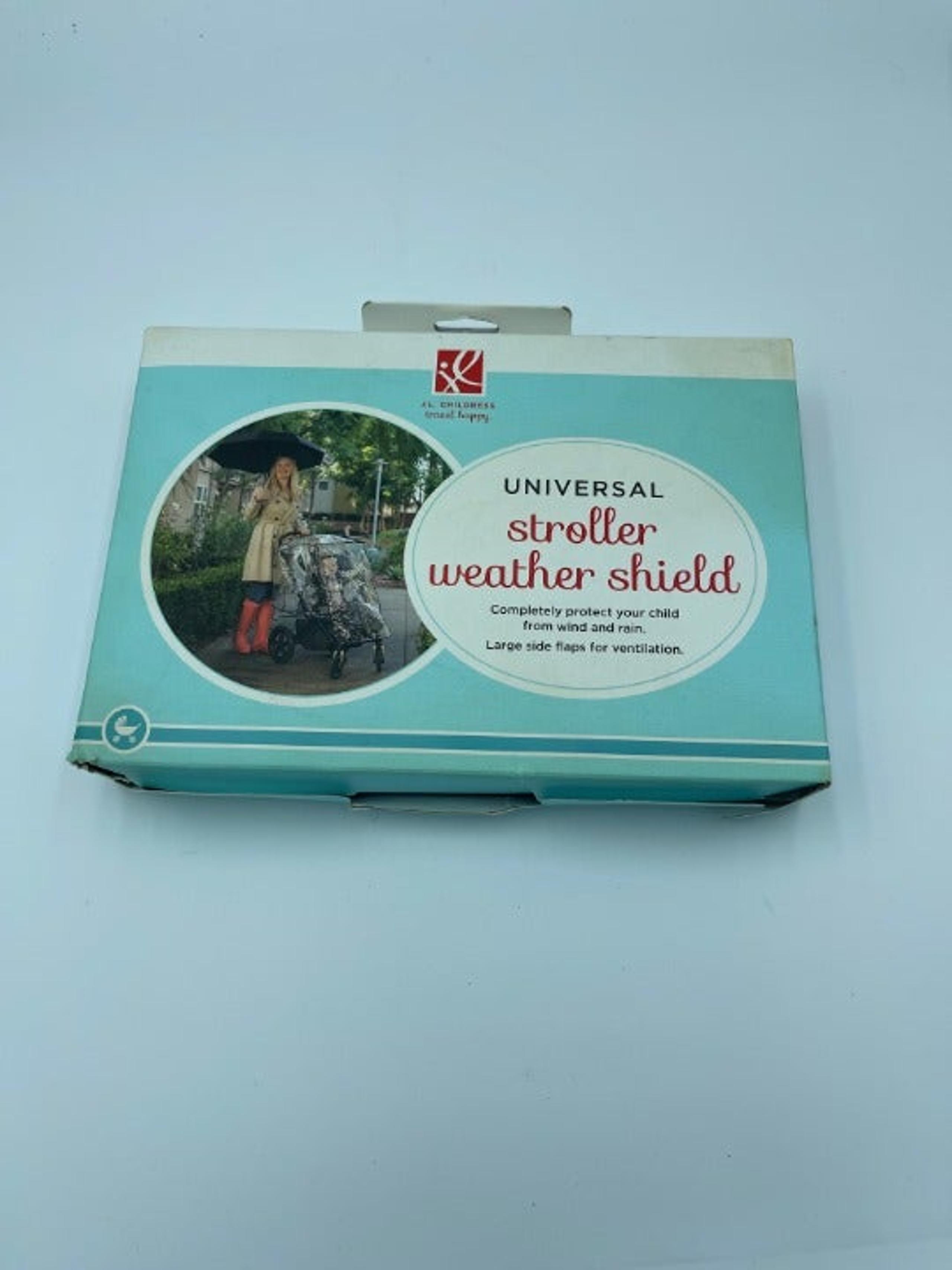 J.L. Childress Universal Baby Stroller Weather Shield Clear Rain Cover