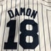 New York Yankees #18 Jonny Damon MLB Majestic #6401 XL Jersey Korea (see pics)