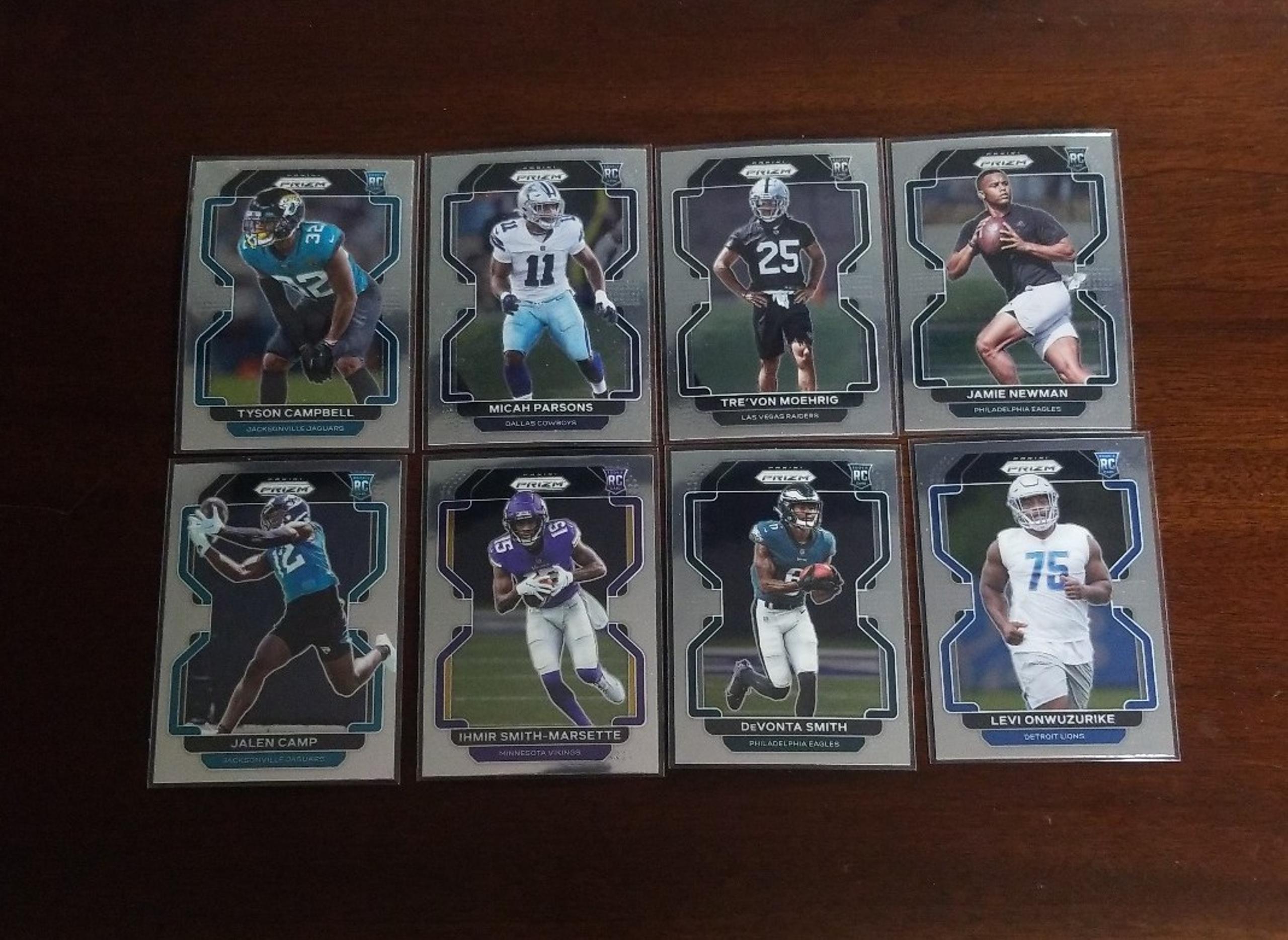 Panini Prizm Football 2021 13x Rookie Card Lot