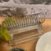 Vintage lot paragon glass flower frog plate
