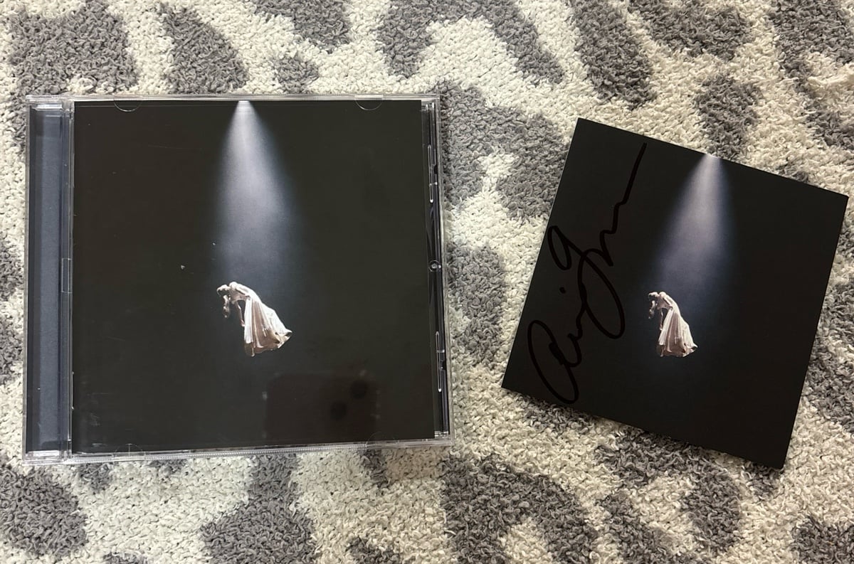 Ariana Grande Eternal Sunshine Deluxe Brighter Days Ahead Signed CD