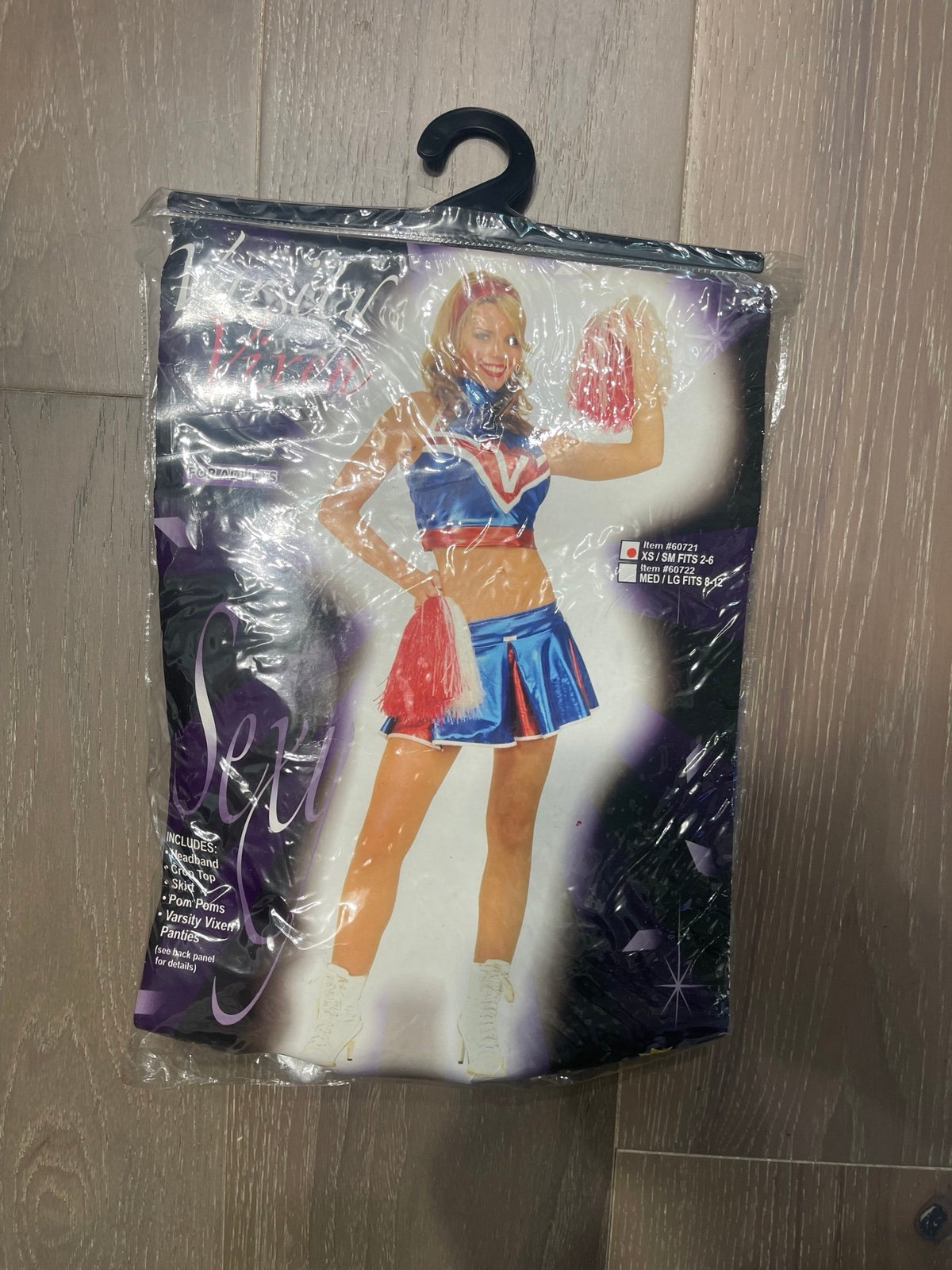 Forum 2007 varsity vixen adult costume. NWT xs 2-6