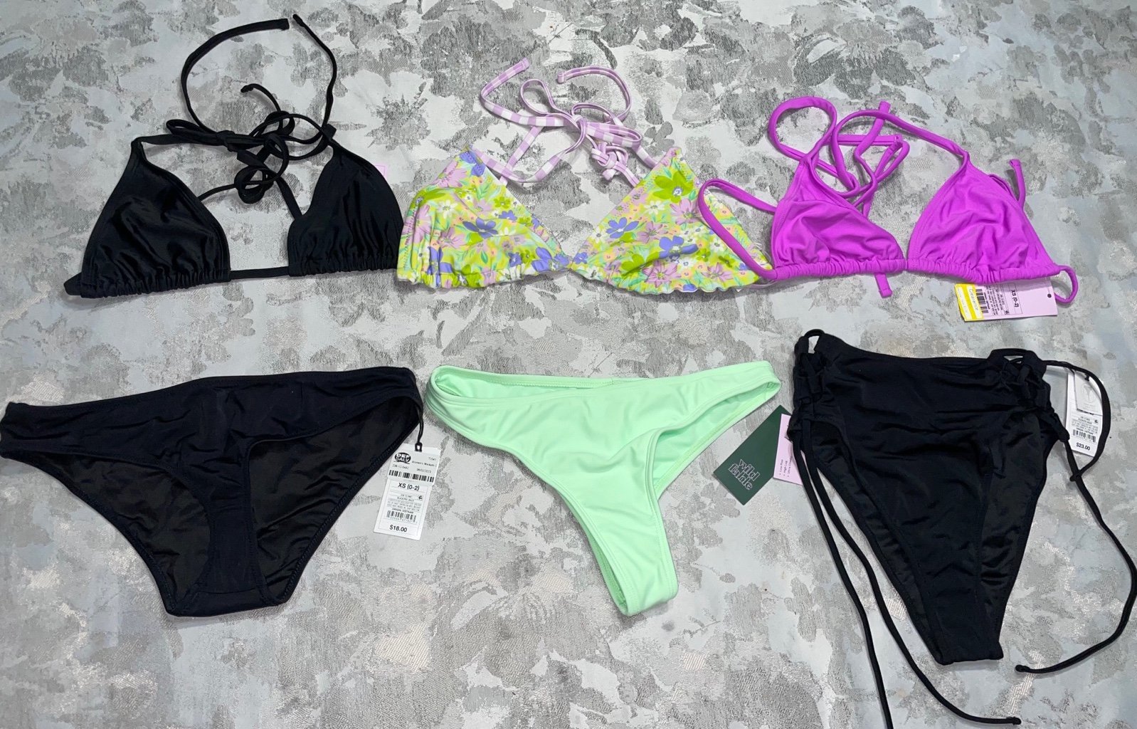 71 Piece All NEW Bundle of Target Bikinis Size S-XXL Various Styles and Fits
