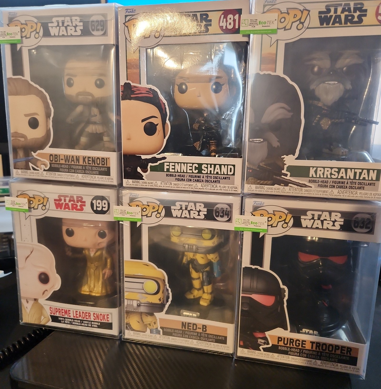 Starwars Funko Pop bundle!