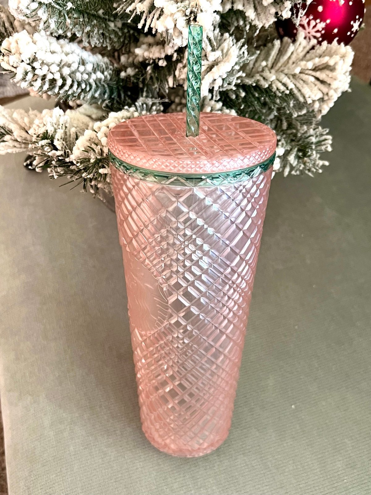 Starbucks tumbler 2023 Pink Pearl Jewel Tumbler