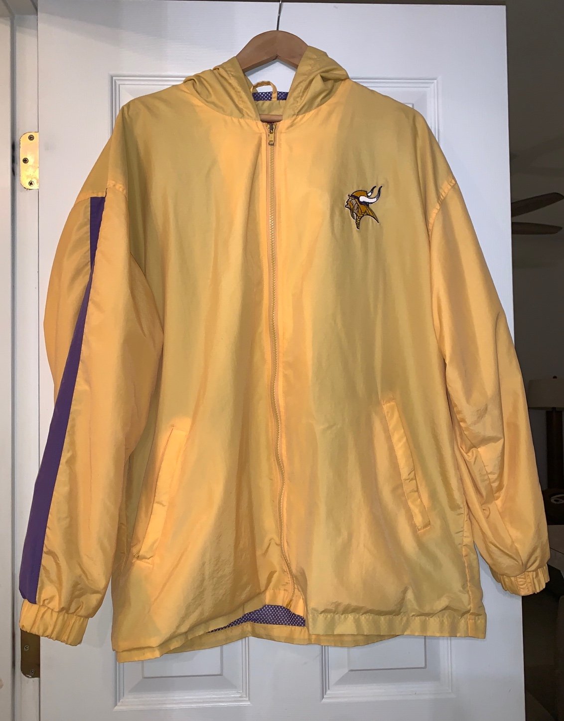 Retro Puma NFL VIKINGS three quarter jacket