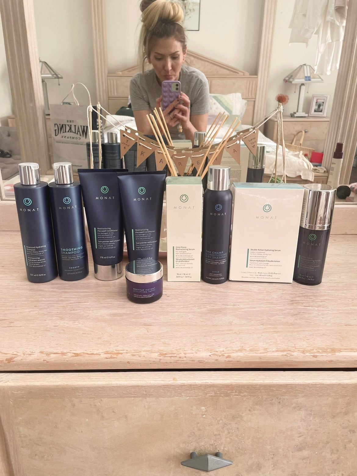 Monat giant hair care bundle