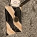 faux hide wristlet