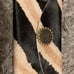 faux hide wristlet