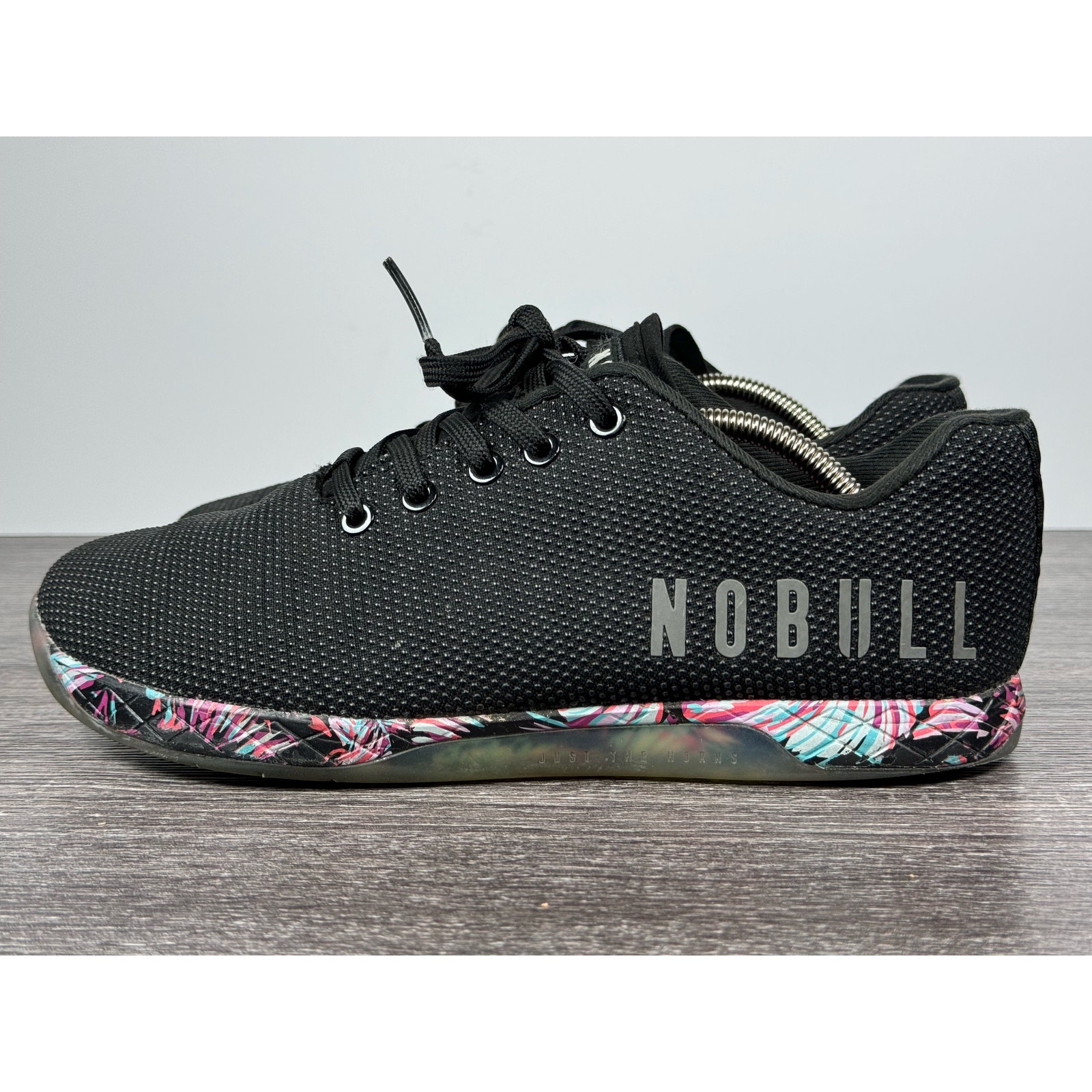 NOBULL Floral Trainers - Midnight Palm - Mens 8.5 Womens 10
