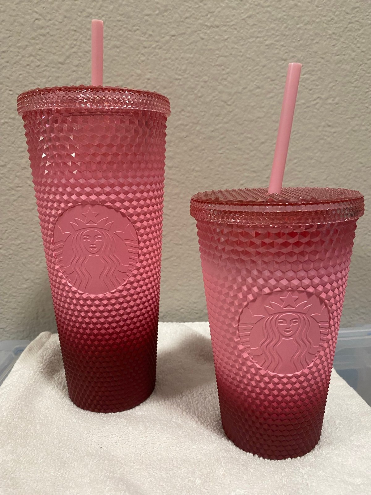Starbucks Pink Ombré Tumbler bundle