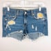 Rag & Bone Winnie Distressed Cut Off Shorts 25