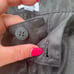 Blackgateone designer 100% pants Crop cuffed Mens pants XL