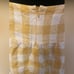 Reformation Ryland Linen Dress In Dandelion Gingham Check