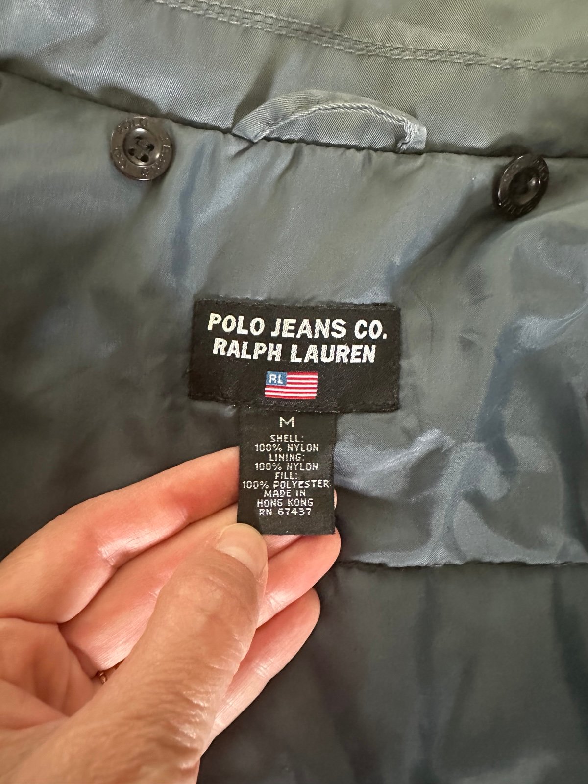 Polo Ralph Lauren women’s lined winter coat, Size Medium