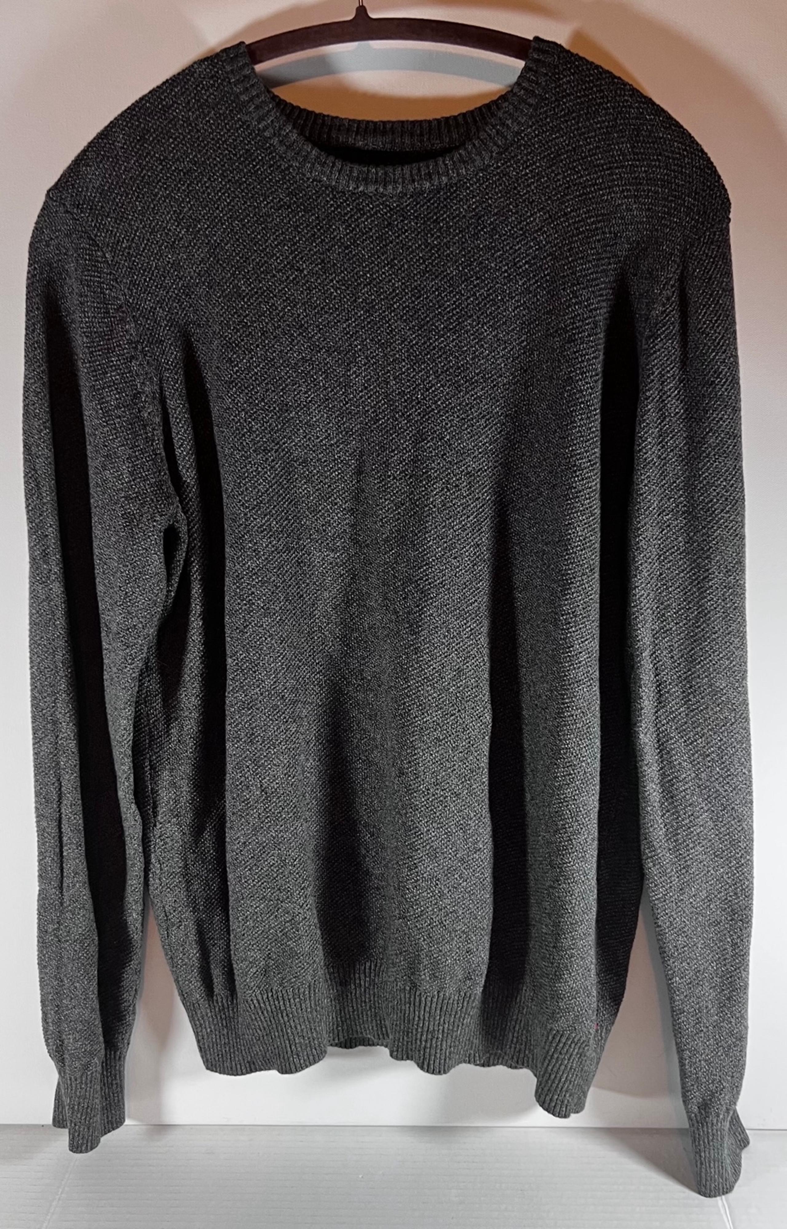 Levi's Men’s L Standard Fit LS Crewneck Sweater Gray